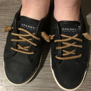 Leather Sperrys